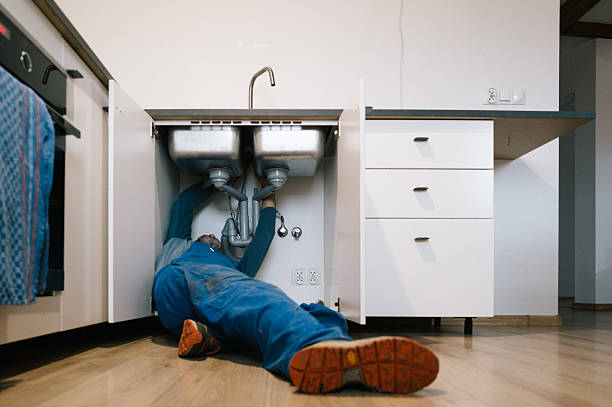 Professional Drain Cleaning technician working in Greenwood, CA